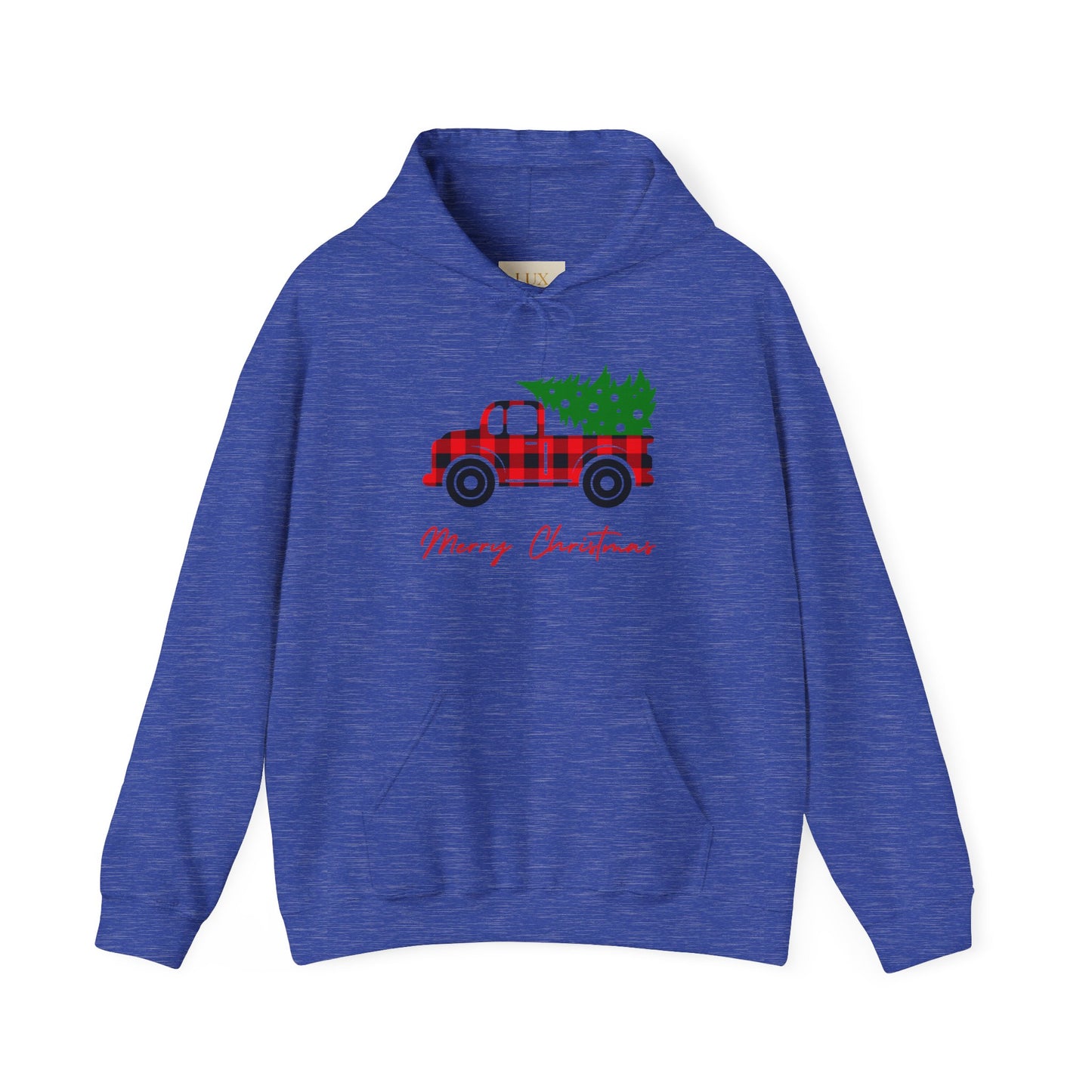 Merry Christmas Hoodie with COOL Truck Design