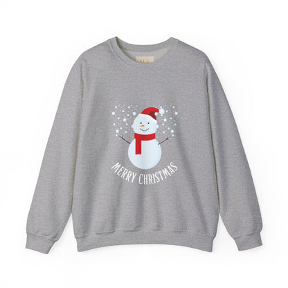 Snowman Holiday Crewneck Sweatshirt - Unisex Heavy Blend™