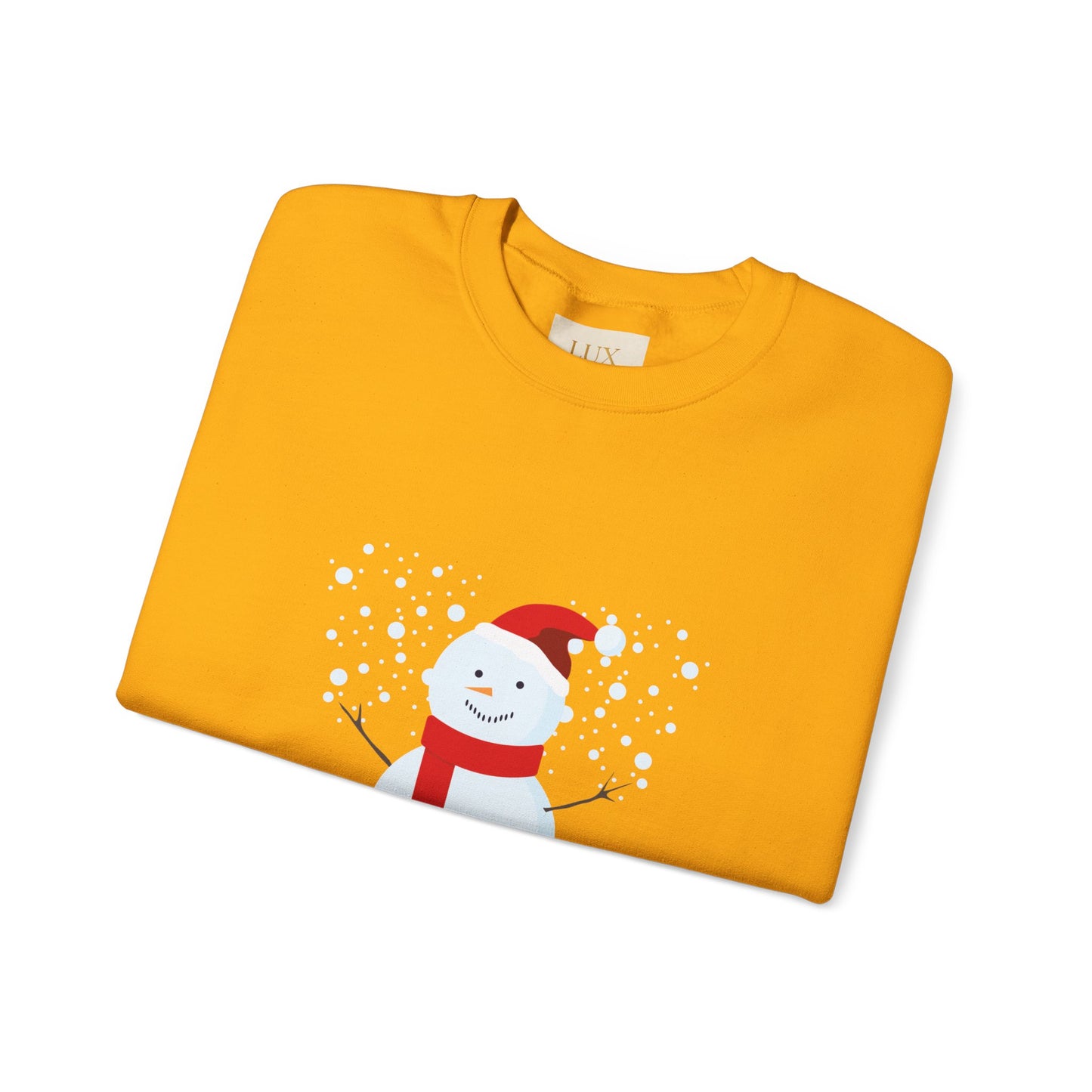Snowman Holiday Crewneck Sweatshirt - Unisex Heavy Blend™