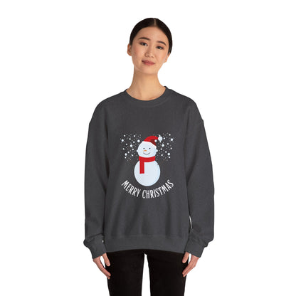 Snowman Holiday Crewneck Sweatshirt - Unisex Heavy Blend™