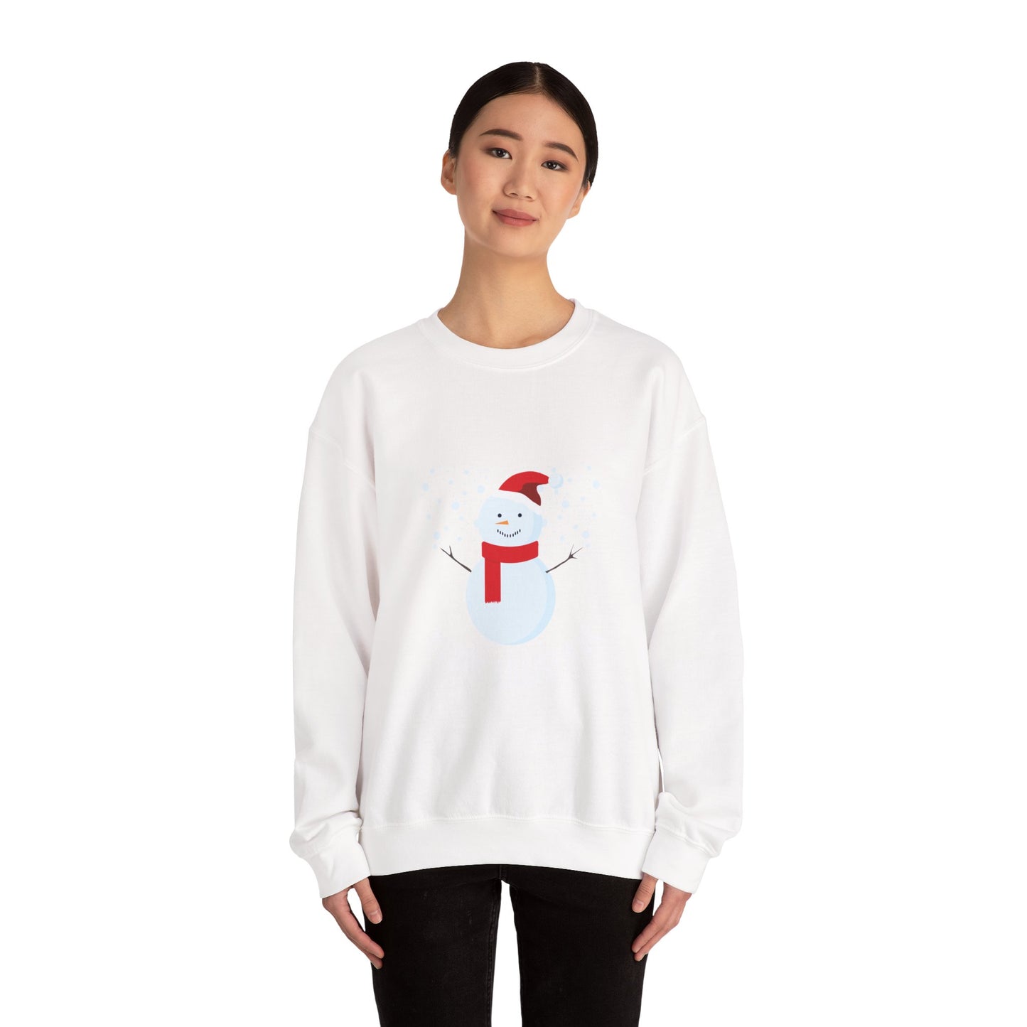 Snowman Holiday Crewneck Sweatshirt - Unisex Heavy Blend™