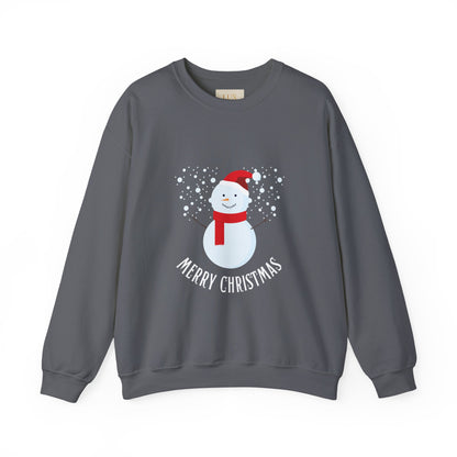 Snowman Holiday Crewneck Sweatshirt - Unisex Heavy Blend™