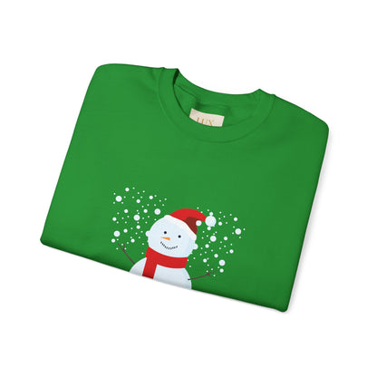 Snowman Holiday Crewneck Sweatshirt - Unisex Heavy Blend™