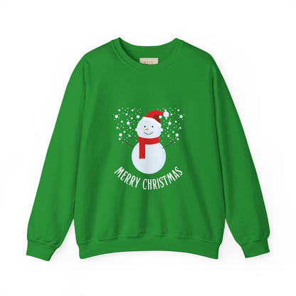 Snowman Holiday Crewneck Sweatshirt - Unisex Heavy Blend™