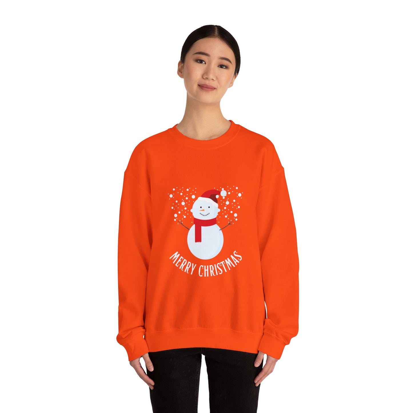 Snowman Holiday Crewneck Sweatshirt - Unisex Heavy Blend™