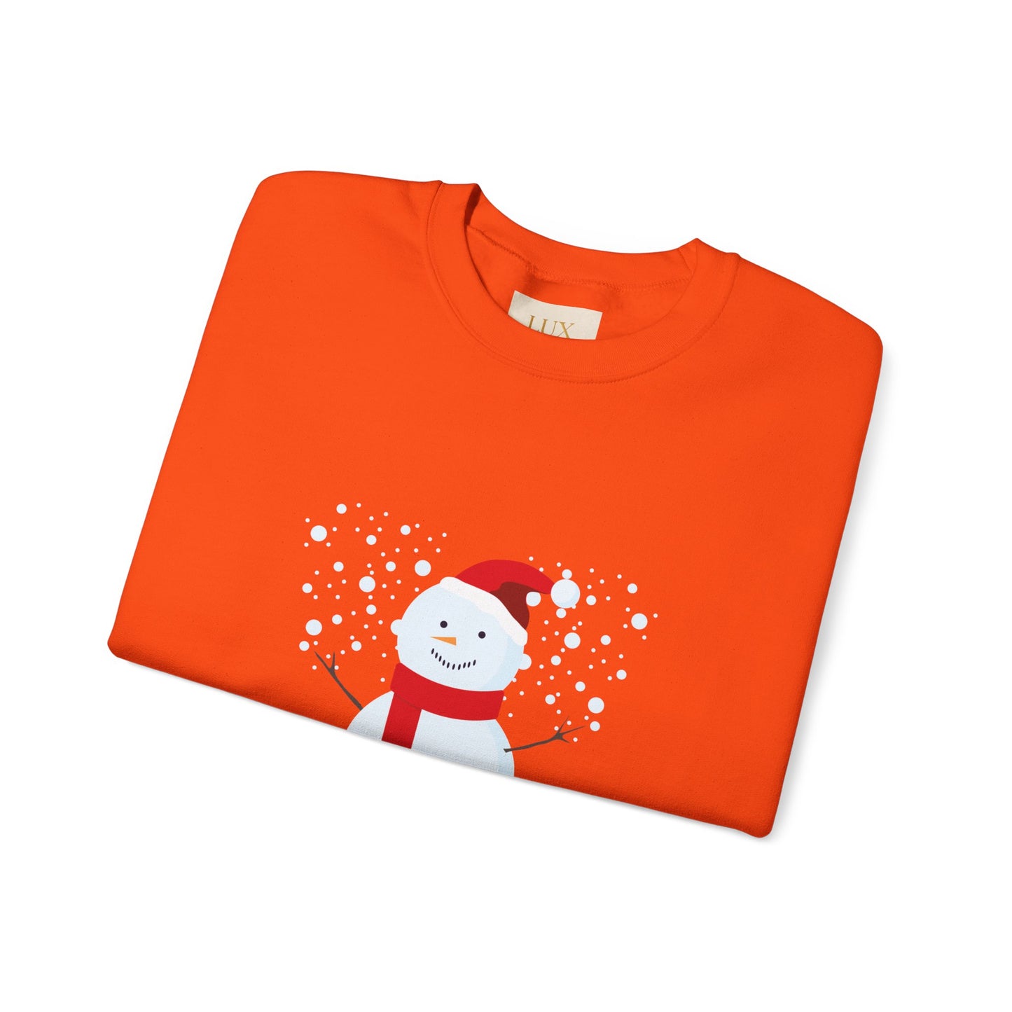 Snowman Holiday Crewneck Sweatshirt - Unisex Heavy Blend™