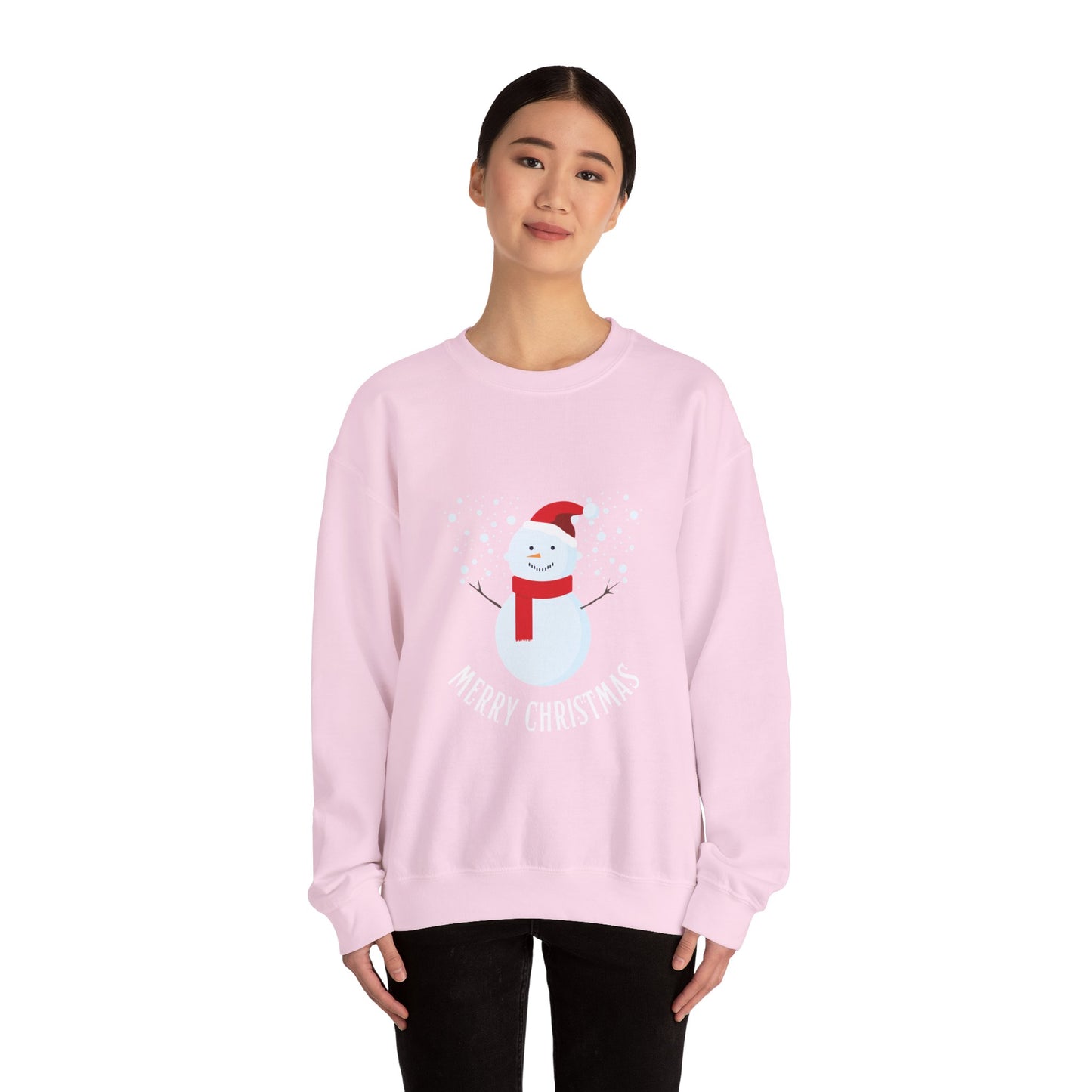 Snowman Holiday Crewneck Sweatshirt - Unisex Heavy Blend™
