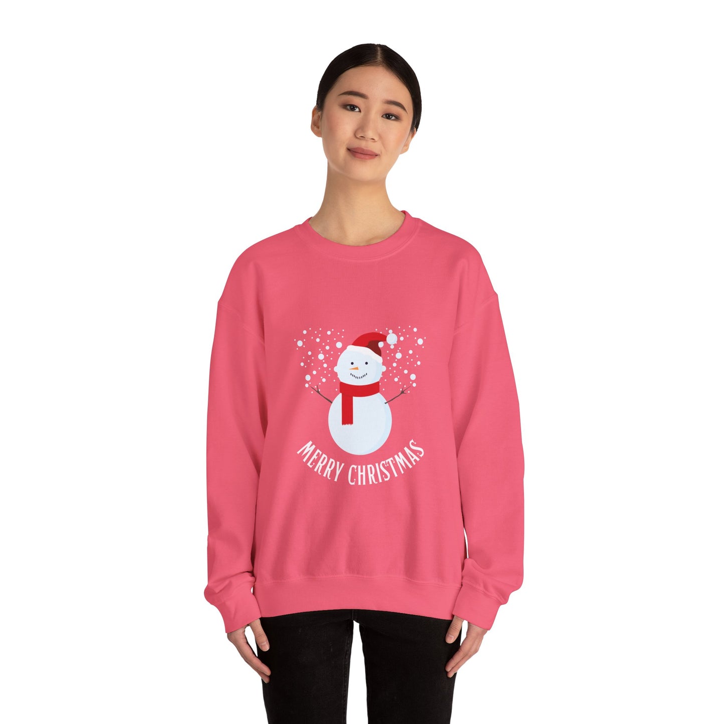 Snowman Holiday Crewneck Sweatshirt - Unisex Heavy Blend™