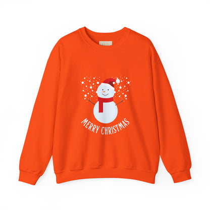 Snowman Holiday Crewneck Sweatshirt - Unisex Heavy Blend™