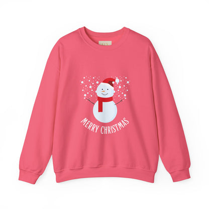 Snowman Holiday Crewneck Sweatshirt - Unisex Heavy Blend™