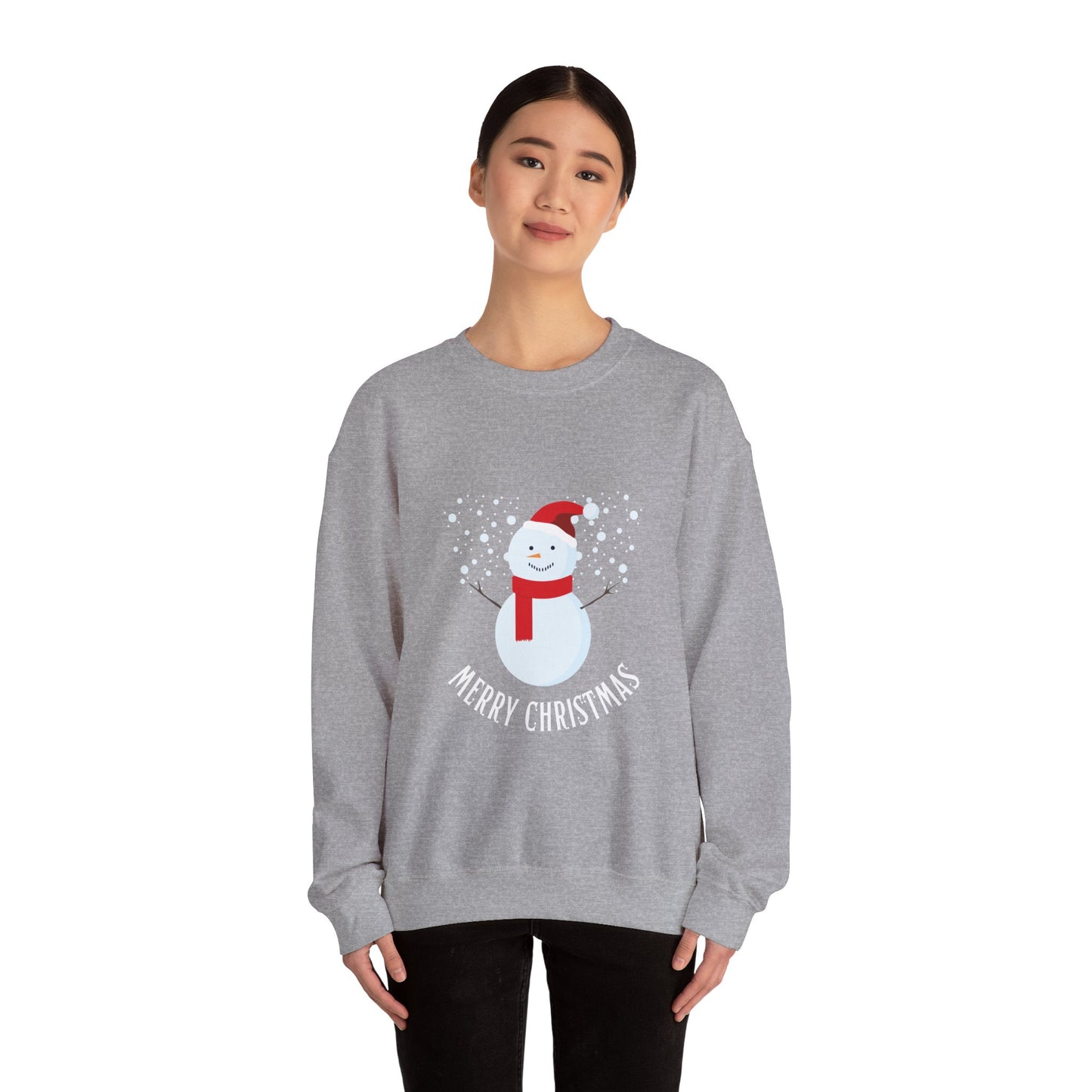 Snowman Holiday Crewneck Sweatshirt - Unisex Heavy Blend™